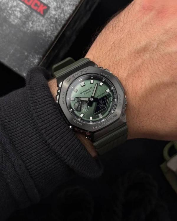 Casio g shock gm2100 full green