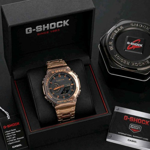 G SHOCK GA 2100 RoseGold F81