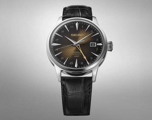 Seiko Presage Rusty Nail Cocktail Time GMT