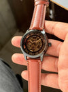 Fossiiil Townsman Skeleton Back Open Automatic