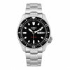 Seiko Sports 5 Silver Black