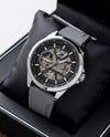 TOMMY HILFIGE SILICON SKELETON GREY SILVER 989