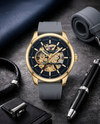 TOMMY HILFIGE SILICON SKELETON GREY GOLD 991