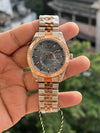 ROLEEX SKY DWELLER SWIFT MOVEMENT COPPER BLUE DIAL