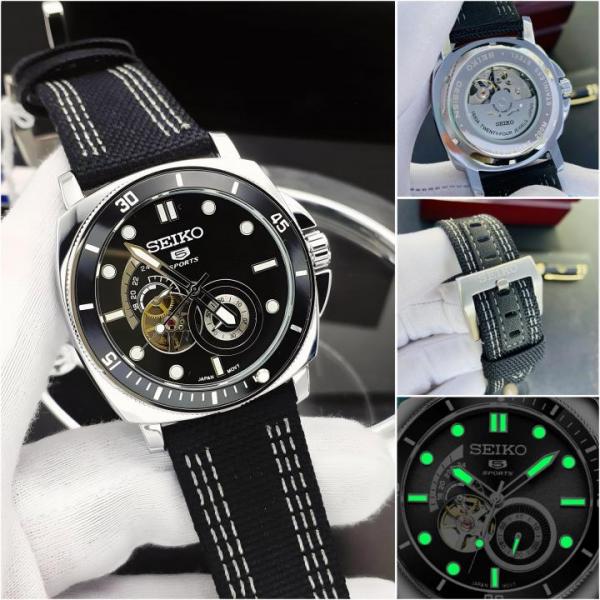 SEIKO 5 SPORTS AUTOMATIC BLACK 992