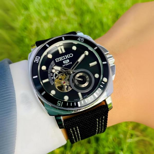 SEIKO 5 SPORTS AUTOMATIC BLACK 992