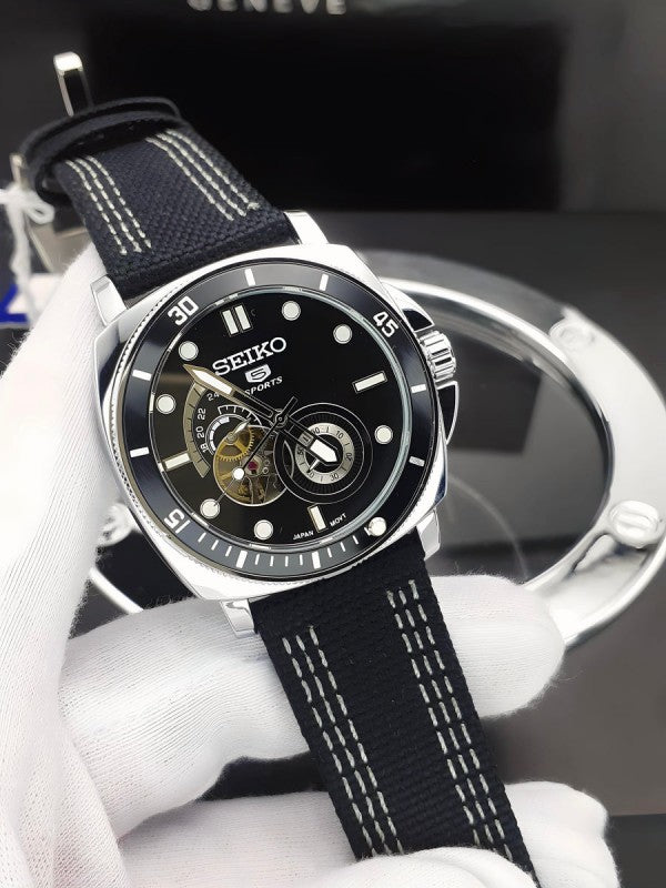 SEIKO 5 SPORTS AUTOMATIC BLACK 992