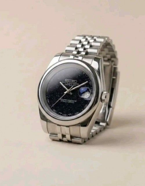 SEIKO BRUST GALAXY BLACK WATCH