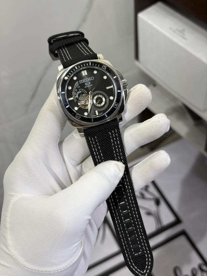 SEIKO 5 SPORTS AUTOMATIC BLACK 992