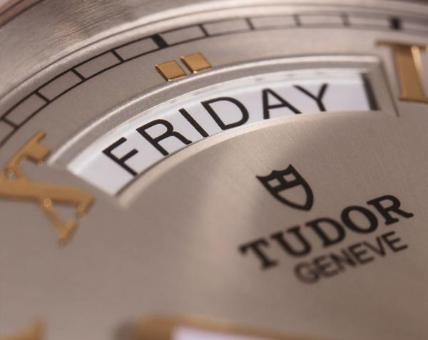 Tudor Royal Automatic 2 ton gold gray Roman ank