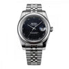 Seik O  Mode Galaxy Silver Black