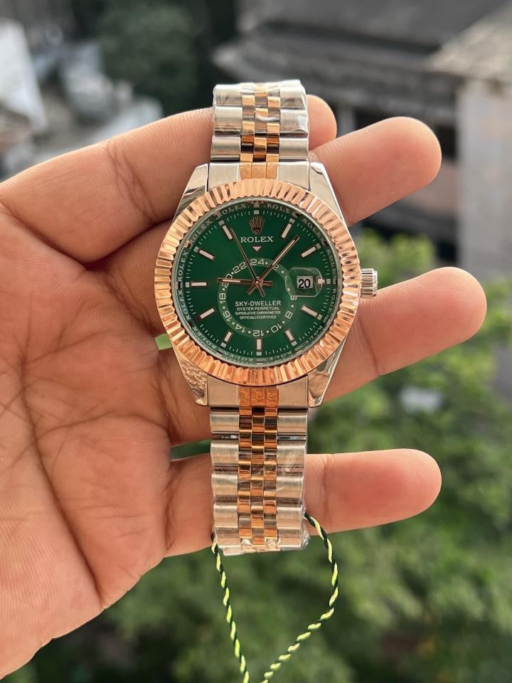 ROLEEX SKY DWELLER PREMIUM SWIFT MOVEMENT WATCH