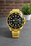 ROLLEX SUBMARINE GOLD BLACK DIAL AT291