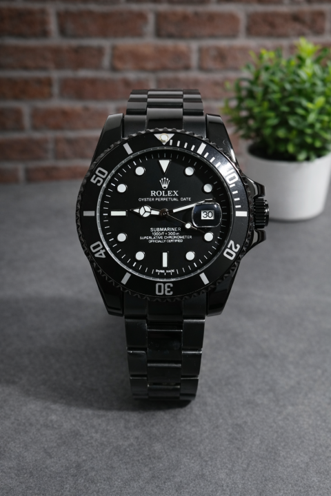 ROLLEX SUBMARINE FULL BLACK DIAL AT291