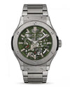 Hublo_t Big Bang Tourbillon Silver Green Dial