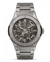 Hublo_t Big Bang Tourbillon Silver Black Dial
