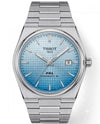 Tissoo_t 1853 PRX Silver Sky blue White Dial