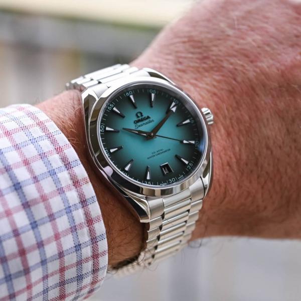 Omegga Seamaster Aqua Terra World Map ( Swift Movement )