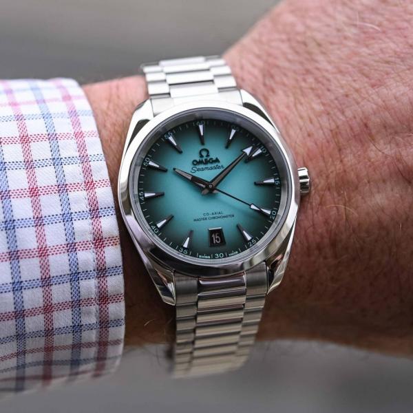 Omegga Seamaster Aqua Terra World Map ( Swift Movement )
