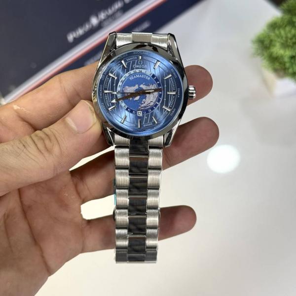 Omegga seamaster Aqua Terra World Map ( Swift Movement )