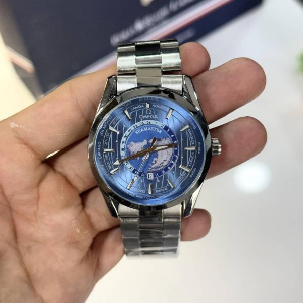 Omegga seamaster Aqua Terra World Map ( Swift Movement )