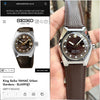 SEIK O KING VANAC LEATHER MENS 408