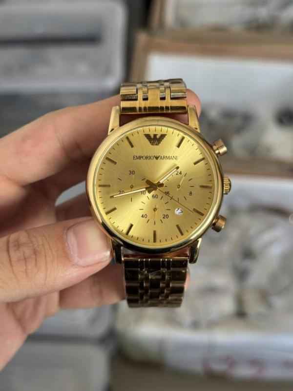 Emporio Arma Chronograph (All working) Best Quality