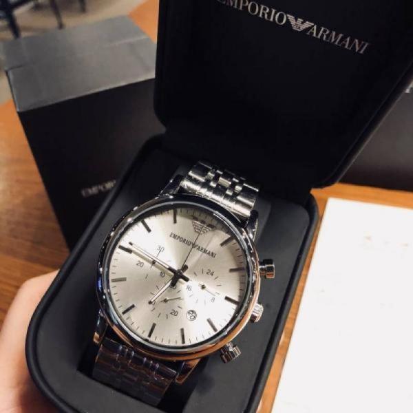 Emporio Arma Chronograph (All working) Best Quality