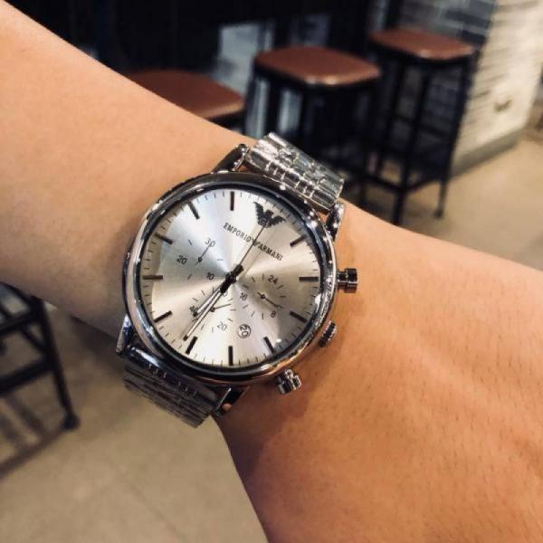 Emporio Arma Chronograph (All working) Best Quality