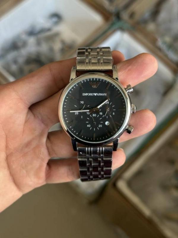 Emporio Arma Chronograph (All working) Best Quality