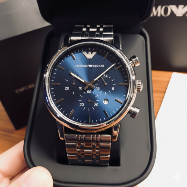 Emporio Arma Chronograph (All working) Best Quality