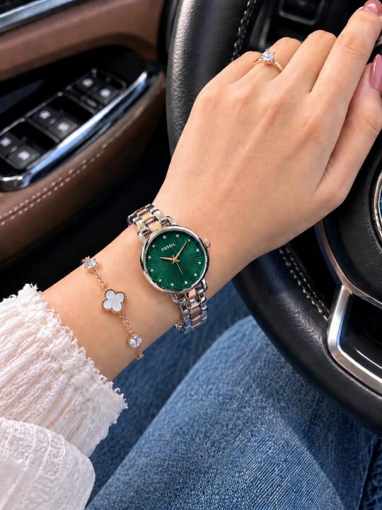 Fossiil Kerrigan Two Tone Green