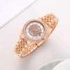Roleex Women Oyster Perpetual Rosegold White