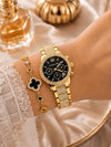 Michael l Kors Chorno Bradshaw D Gold Black