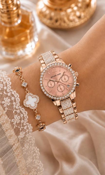 Michael l Kors Chorno Bradshaw D Rosegold