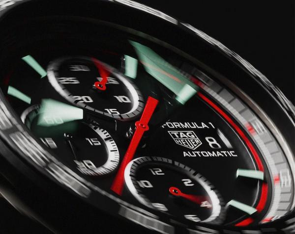 Tag Heuee_r Formula 1 Chronograph black Red