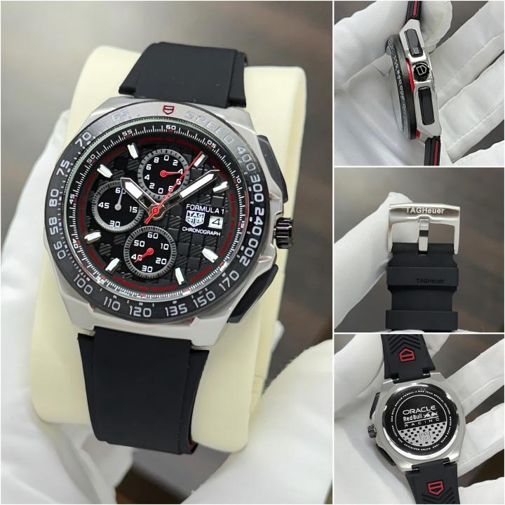 Tag Heuee_r Formula 1 Chronograph black Red