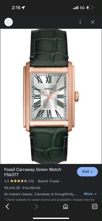FOSSIIL TANK OLD MONEY FOR MENS 1004