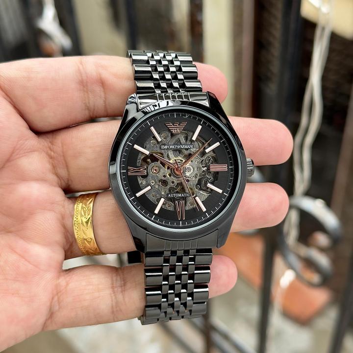 Emporio Armaa_ni Antonio Automatic black copper