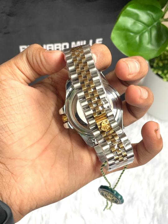 ROLEEX GMT MASTER 2F GOLD TWO TONE SWEEP MOVEMENT AT460
