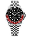 SEIKO GMT MASTER 2 SWISS MOVEMENT LIKE AUTO BUTTERFLY LOCK 1017