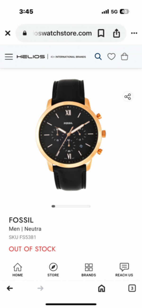 Fossi Fs4381 Neutra Chronograph