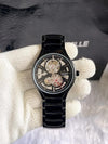 Raado True Round Automatic Black Silver Dial AT445