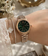 Michael l Kors Lennox Rosegold Green
