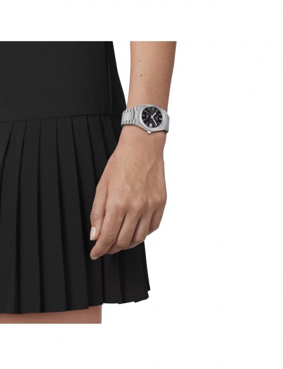 Tissoot PRX Powermatic 80 Silver Black Dial