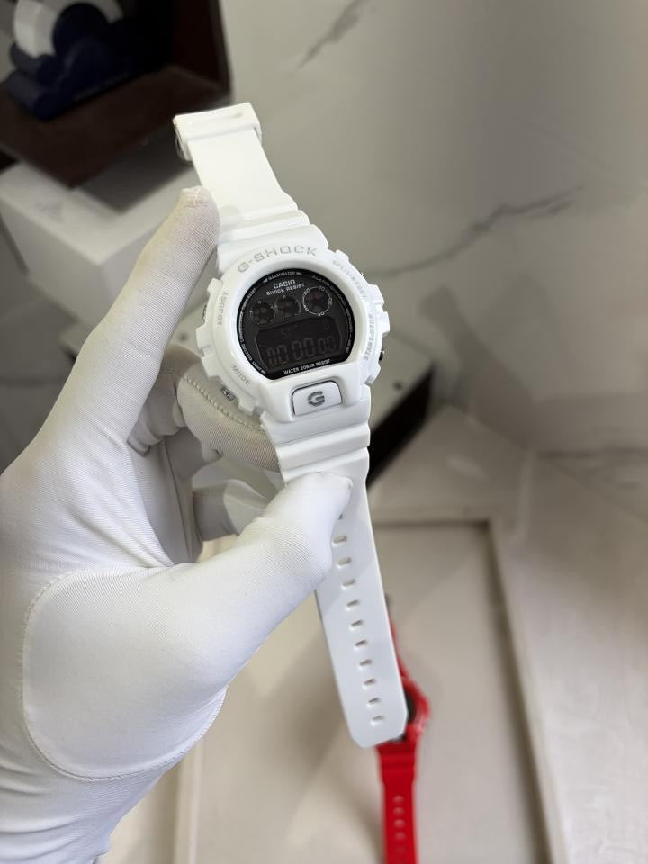 CASI O GSHOCK DW 6900 WHITE 1025