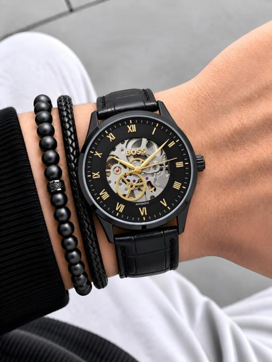 Boss Automatic Skeleton Watch