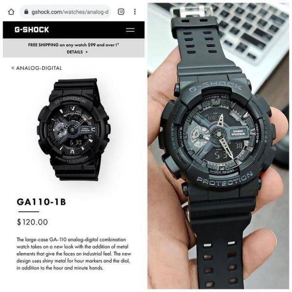 G SHOCK GA110 ALL WORKING