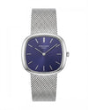 Patek philipe Ellipse Timepiece Silver Blue  Dial