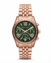 Michea_l kors Lexington Mk8602 Copper Green Dial